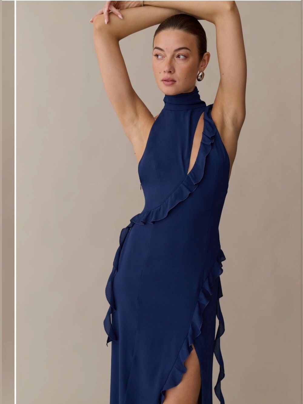Kourt Navy Makenna Dress NWT Retail $196 On Sale - Picture 3 of 11